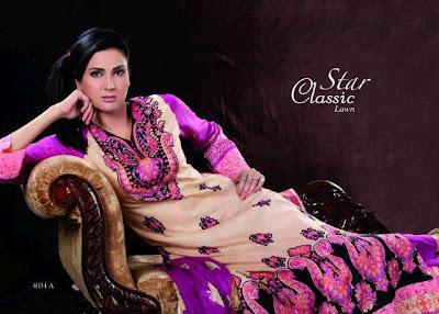 Star Classic Lawn By Naveed Nawaz Textiles For Spring Summer 2012