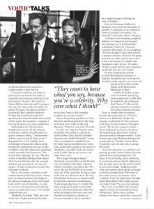 Alexander Skarsgård featured in May issue of Vogue Australia