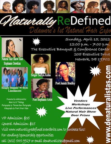 EVENT REMINDER | Deleware's First Natural Hair Expo 