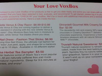 @INFLUENSTER GOODIES | The Love VoxBox Unveiled