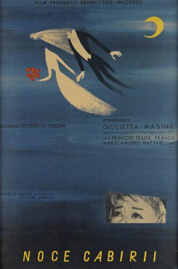 Fellini / Polanski Polish film posters | @SwannGalleries now : Lot 74/75