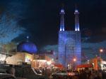 Jameh Mosque at night