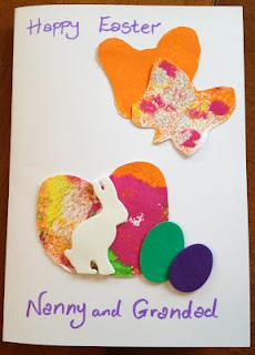 Our Easter Card Crafting Fun