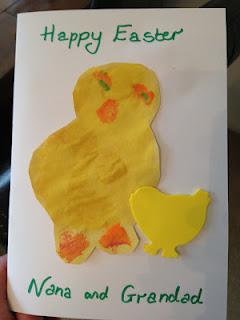 Our Easter Card Crafting Fun