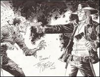 Tony Moore Walking Dead 8.5x11 ECCC 2012