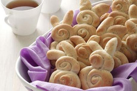 Easter Bunny Rolls