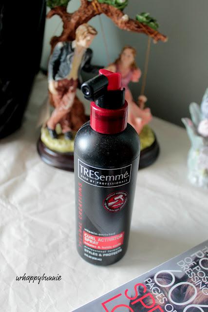 TRESemme Thermal Creations Curl Activator Spray Review/Tutorial