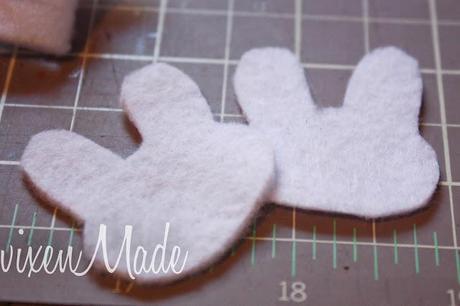 Easter Bunny Hair Clip