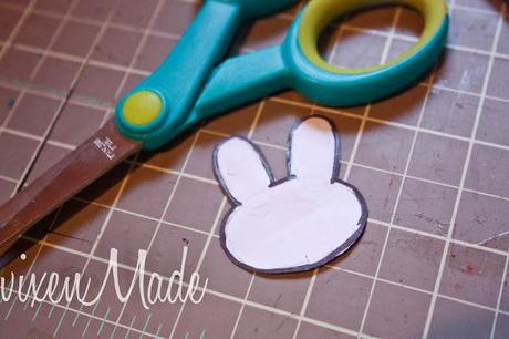 Easter Bunny Hair Clip