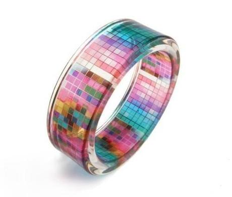 Accessory Wishlist: Multicolor acrylic bangle! - PopThreads (via...