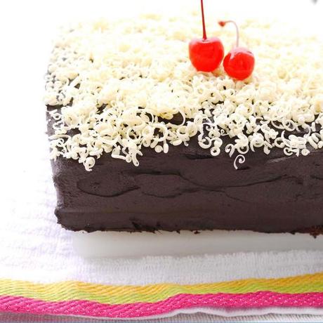 Chocolate Sheet Cake & Sour Cream Chocolate Frosting