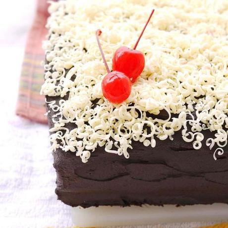 Chocolate Sheet Cake & Sour Cream Chocolate Frosting