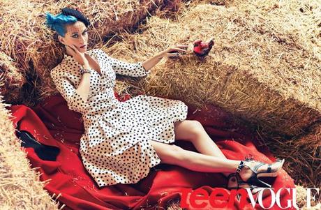 Katy Perry Covers Teen Vogue May 2012 Issue