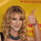 Brit Morgan arrives for the movie premie