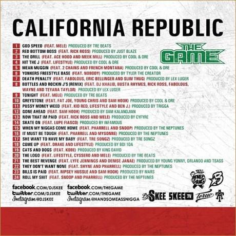 Game - California Republic Mixtape