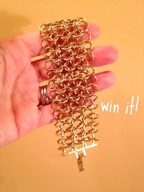 Bling bling! Jewelry Bar Mesh Chain Bracelet up for grabs