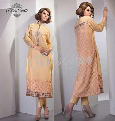 Cross Stitch Summer Lawn Prints 2012 Latest Collection Shoot by Ayyan Ali