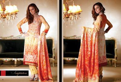 Firdous Linen Lawn Collection 2012 For Women