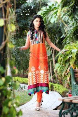 Nimsay Embroidered Lawn Collection For Summer 2012