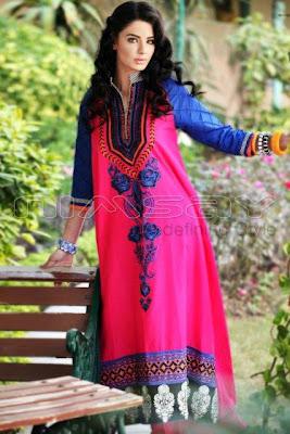 Nimsay Embroidered Lawn Collection For Summer 2012