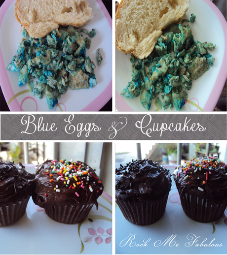 Blue Eggs and Cupcakes