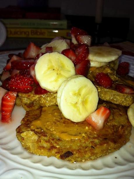 Health Hungry's Hearty Oatmeal Pancakes