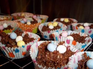 Chocolate Easter Nests