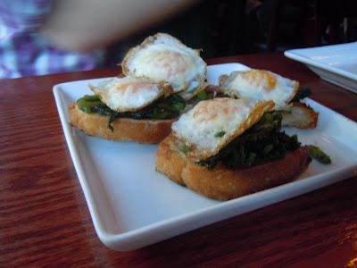 oysters and quail eggs
