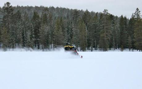 iso syote snowmobiling fast