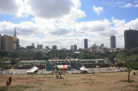 DAILY PHOTO: Nairobi Skyline from Uhuru Park