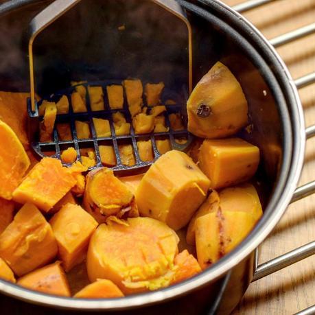 Recipe|| Jerk Sweet Potato Mash with Pineapple