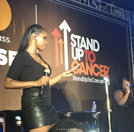 PICS! JENNIFER HUDSON PERFORMS DURING MLB ALL-STAR WEEKEND IN MIAMI