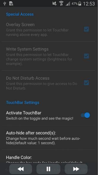 Get Mac-Like Touch Bar on Android