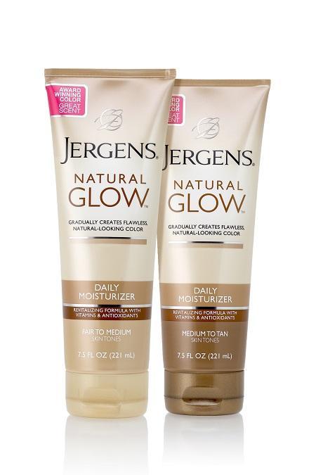 Jergens Natural Glow creating natural looking color
