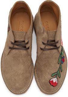 Bump Up The Boot:  Gucci Angry Cat Moreau Desert Boots