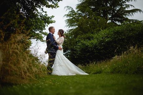 Kingston Maurward Red Garden Wedding