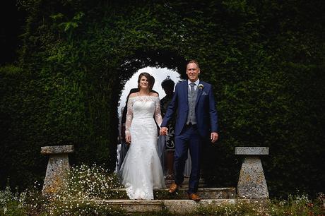 Kingston Maurward Red Garden Wedding