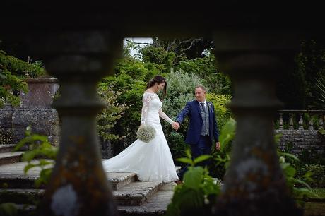 Kingston Maurward Red Garden Wedding