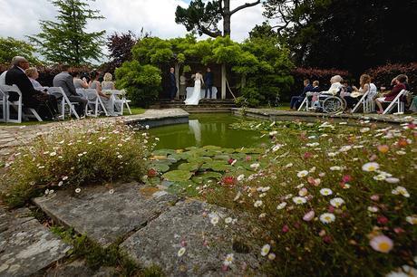 Kingston Maurward Red Garden Wedding