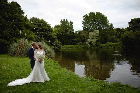 Kingston Maurward Red Garden Wedding