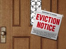 Records indicate our eviction, throwing us on the street and leading to Carol's shattered arm, was conducted without a valid court order from a judge