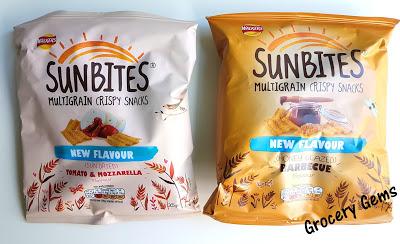 Review: Sunbites Honey Glazed Barbecue and Tomato & Mozzarella new flavours