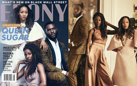 THE CAST OF QUEEN SUGAR COVERS THE JULY/AUGUST ISSUE OF EBONY MAGAZINE