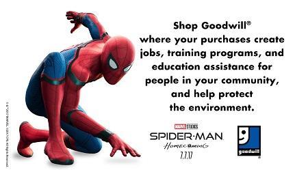 Goodwill® and Sony Pictures announce winner of DIY Spider-Man Suit