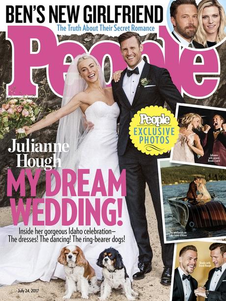 Julianne Hough’s wedding was ‘perfection,’ ‘We never stopped looking at each other’