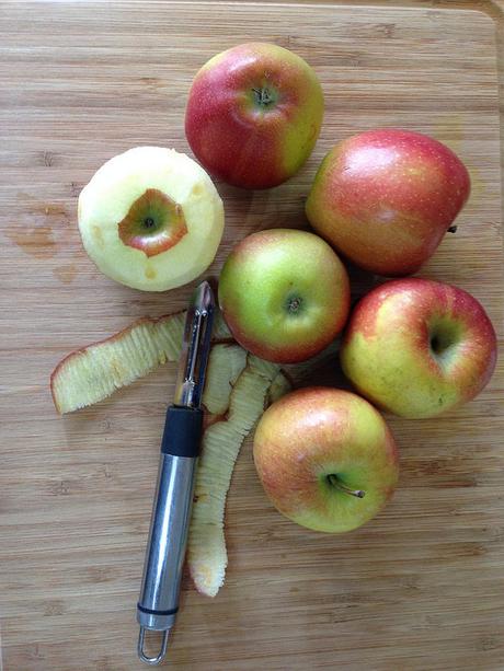 dehydrating apples