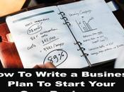 Write Business Plan Start Your