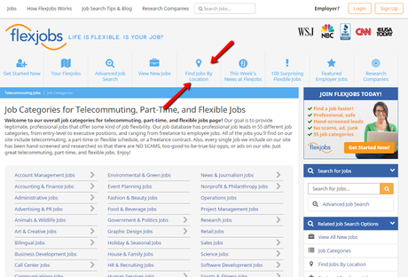 Work From Home Job Sites