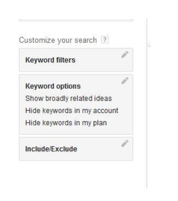 google keyword tool