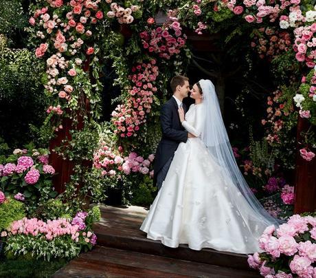 MIRANDA KERR ‘GRACE KELLY’ INSPIRED WEDDING TO SNAPCHAT FOUNDER EVAN SPIEGEL